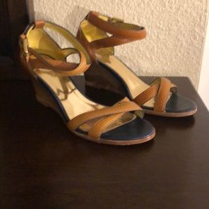Original Coach Leather Sandals